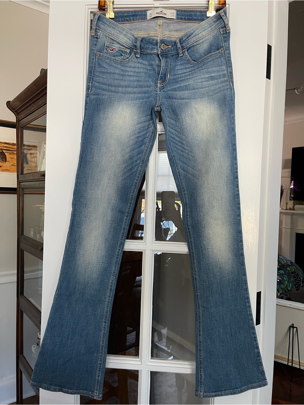 NWT Hollister Low rise Bootcut Jeans Size 7R